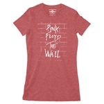 Pink Floyd The Wall Album Cover Ladies T Shirt - Relaxed Fit