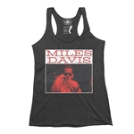 Graphic Miles Davis Racerback Tank - Women's