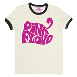 Pink Floyd "Pink" Logo Ringer T-Shirt