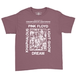 Pink Floyd in Amsterdam Youth T-Shirt - Lightweight Vintage Children & Toddlers