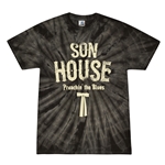 Son House Southern Bow Tie Tie-Dye T-Shirt - Black