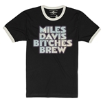 Miles Davis Bitches Brew Ringer T-Shirt