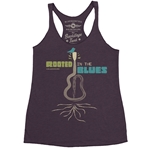 Rooted in the Blues Racerback Tank - Women's