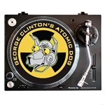 Graphic George Clinton's Atomic Dog Parliament Funkadelic Cartoon Turntable Slip Mat