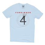 Foreigner 4 Album T-Shirt - Lightweight Vintage Style