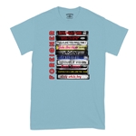 Foreigner Tape Stack T-Shirt - Classic Heavy Cotton