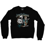 Stevie Ray Vaughan Circle Guitar Crewneck Sweatshirt