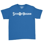 Stevie Ray Vaughan Logo Youth T-Shirt - Lightweight Vintage Children & Toddlers