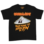 Parliament Take Funk To Heaven in 77 Youth T-Shirt - Lightweight Vintage Children & Toddlers