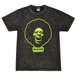 Graphic Green Wash Funkadelic Maggot Brain T-Shirt - Black Mineral Wash