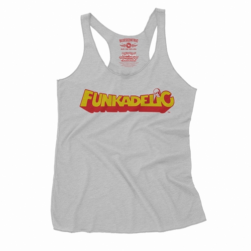 Red Funkadelic Logo Racerback Tank - Women