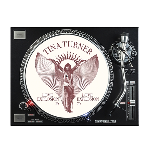 Tina Turner Love Vinyl Record Turntable Slip Mat