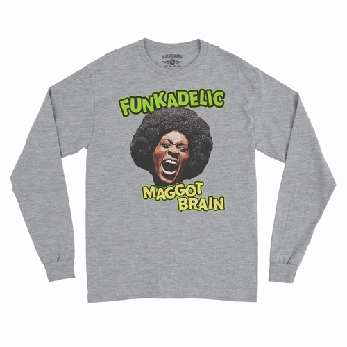 Graphic Funkadelic Maggot Brain Long Sleeve T-Shirt - longsleeveathleticheather