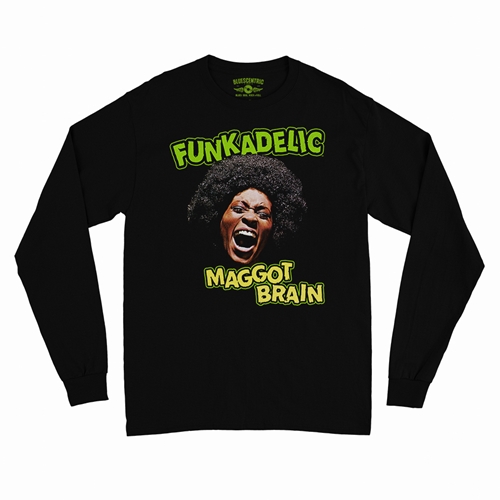 Graphic Funkadelic Maggot Brain Long Sleeve T-Shirt - longsleeveblack