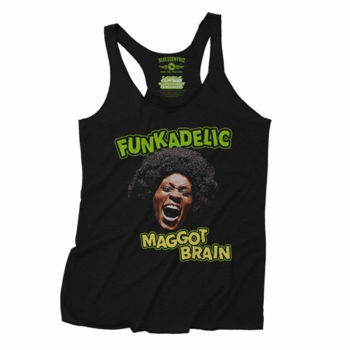 Graphic Funkadelic Maggot Brain Racerback Tank - Women