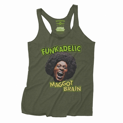 Graphic Funkadelic Maggot Brain Racerback Tank - Women