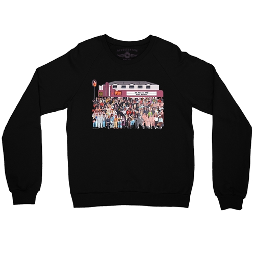 The Roxy LA Waldo Crewneck Sweatshirt - crewneckblack