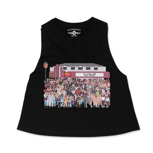 The Roxy LA Waldo Racerback Crop Top - Women