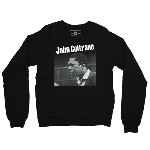 Graphic John Coltrane Crewneck Sweater - crewneckblack