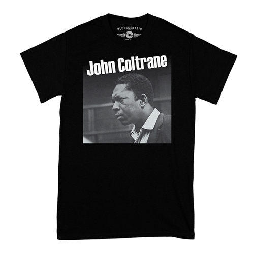 Graphic John Coltrane T-Shirt - Classic Heavy Cotton - classicblack