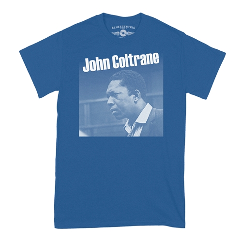 Graphic John Coltrane T-Shirt - Classic Heavy Cotton - classicroyalblue