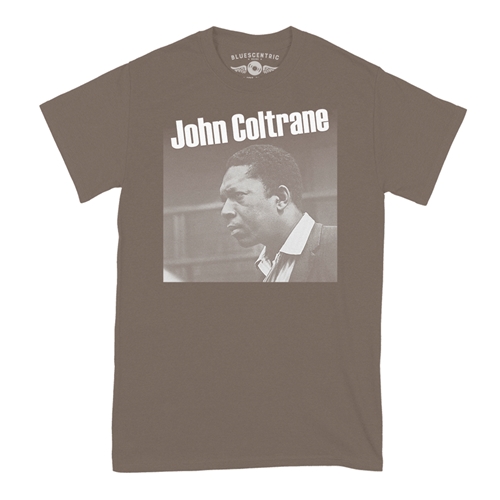 Graphic John Coltrane T-Shirt - Classic Heavy Cotton - classictaupe