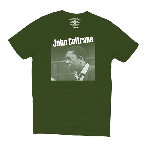 Graphic John Coltrane T-Shirt - Lightweight Vintage Style - vintageolive