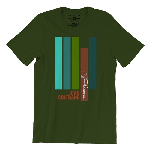 John Coltrane Jazz T-Shirt - Lightweight Vintage Style - vintageolive