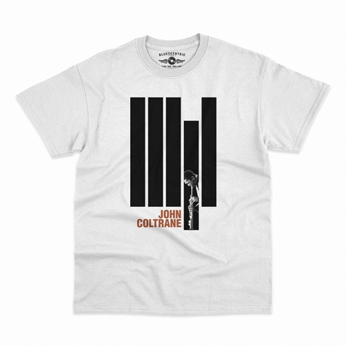 XLT Black and White John Coltrane T-Shirt - Men