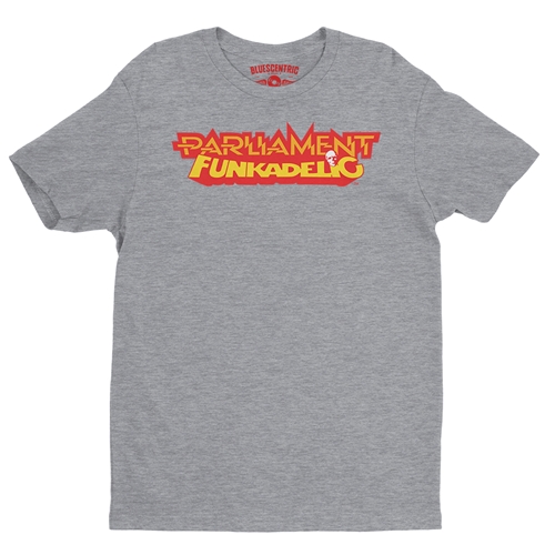 Parliament-Funkadelic Logo T-Shirt - Lightweight Vintage Style - vintageathleticheather