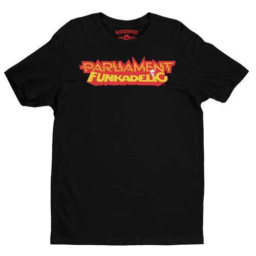 Parliament-Funkadelic Logo T-Shirt - Lightweight Vintage Style - vintageblack