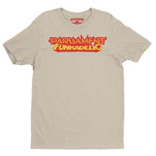 Parliament-Funkadelic Logo T-Shirt - Lightweight Vintage Style - vintagecream