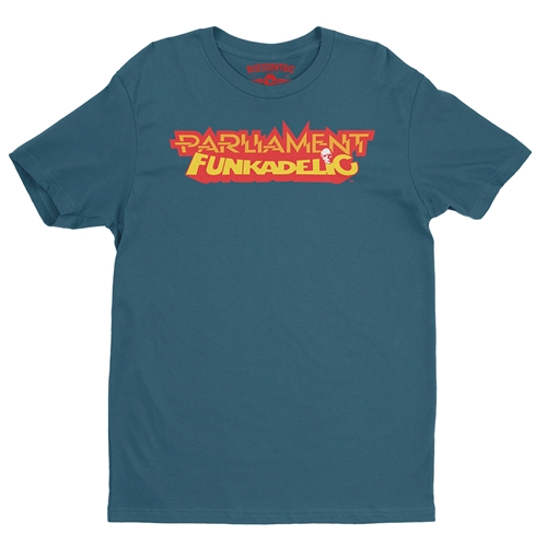 Parliament-Funkadelic Logo T-Shirt - Lightweight Vintage Style - vintagedeepteal