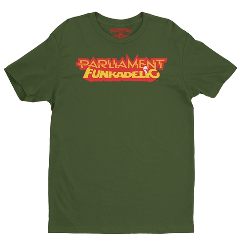 Parliament-Funkadelic Logo T-Shirt - Lightweight Vintage Style - vintageolive