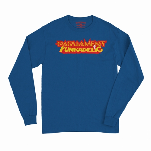 Parliament-Funkadelic Logo Long Sleeve T-Shirt - longsleeveblue