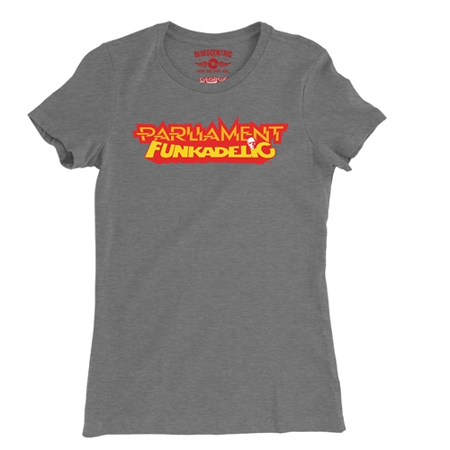 Parliament-Funkadelic Logo Ladies T Shirt - Relaxed Fit - ladiesdeepheather