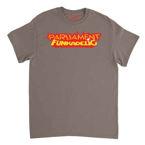 Parliament-Funkadelic Logo T-Shirt - Classic Heavy Cotton - classictaupe