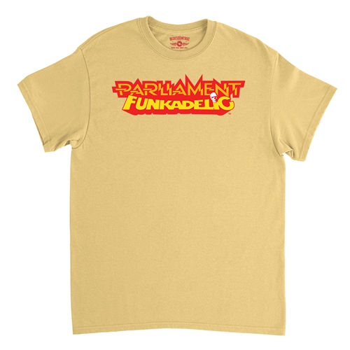 Parliament-Funkadelic Logo T-Shirt - Classic Heavy Cotton - classicyellow