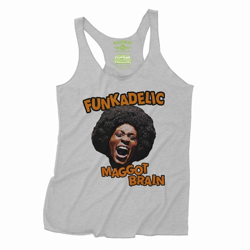 Orange Funkadelic Maggot Brain Racerback Tank - Women