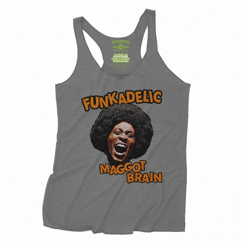 Orange Funkadelic Maggot Brain Racerback Tank - Women