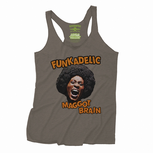 Orange Funkadelic Maggot Brain Racerback Tank - Women