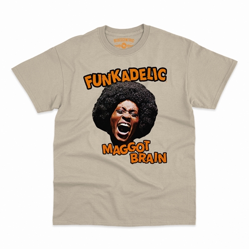 Orange Funkadelic Maggot Brain T-Shirt - Classic Heavy Cotton - classicsand