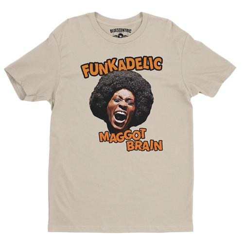 Orange Funkadelic Maggot Brain T-Shirt - Lightweight Vintage Style - vintagecream