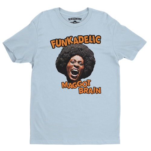 Orange Funkadelic Maggot Brain T-Shirt - Lightweight Vintage Style - vintagethrowbackblue