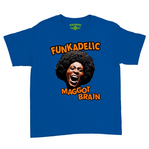 Orange Funkadelic Maggot Brain Youth T-Shirt - Lightweight Vintage Children & Toddlers - youthroyalblue