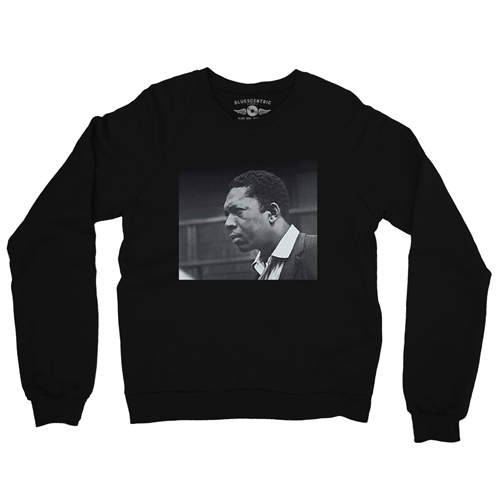 John Coltrane Photo Crewneck Sweater - crewneckblack