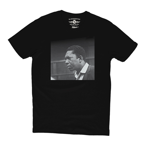 John Coltrane Photo T-Shirt - Lightweight Vintage Style - vintageblack