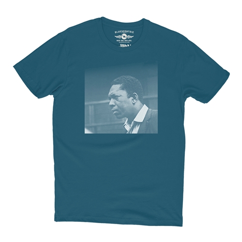 John Coltrane Photo T-Shirt - Lightweight Vintage Style - vintagedeepteal