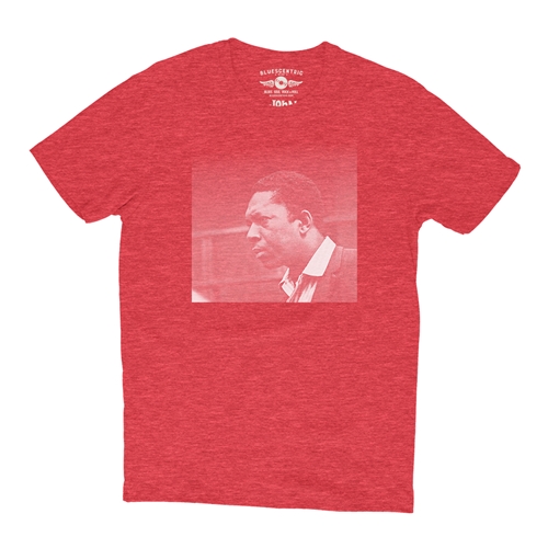 John Coltrane Photo T-Shirt - Lightweight Vintage Style - vintageheatherred