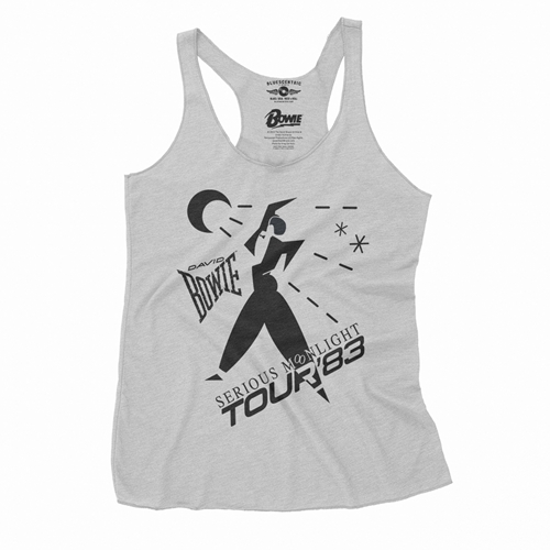 David Bowie Tour Racerback Tank - Women